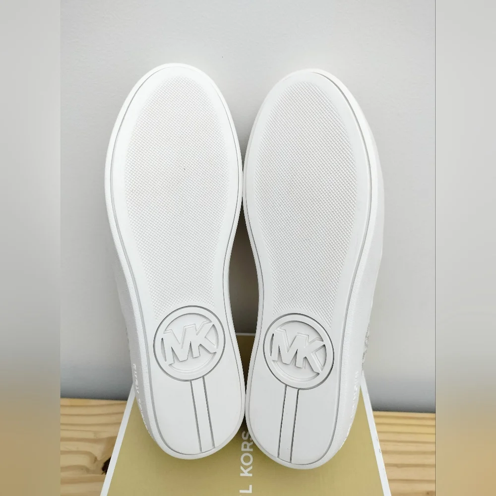 MICHAEL KORS Pink and Gray Sneakers - Picture 3 of 8